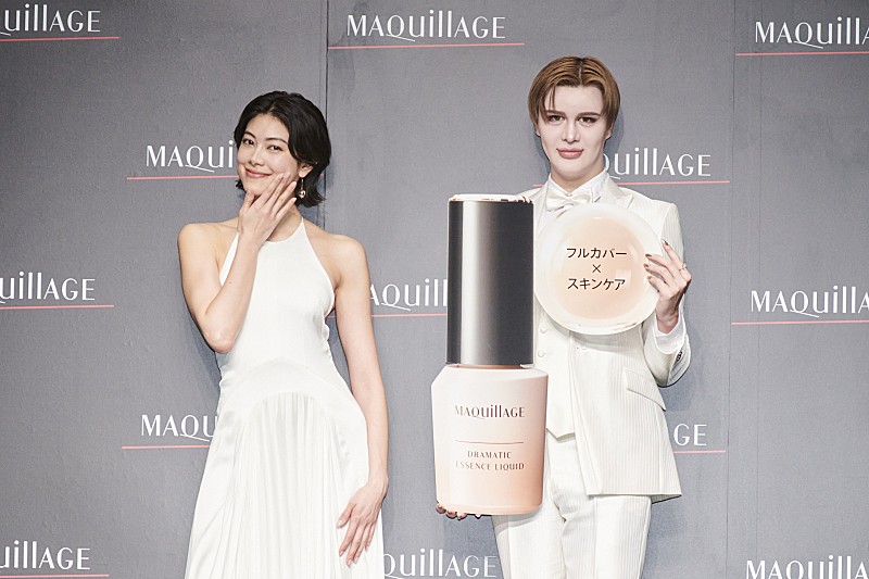 「森星、仲良しのMattと美容ト-クを展開 美のために大切にしているのは「ときめく気持ち」」1枚目/1