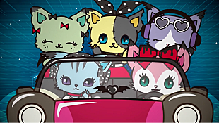 「セガトイズ×サンリオのダンスボーカルユニットBeatcats、“猫の日”に新曲「SHOW TIME」MV公開」