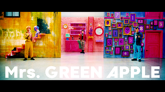 Mrs. GREEN APPLE「Mrs. GREEN APPLE　「ニュー・マイ・ノーマル」　Official Music Video」3枚目/3