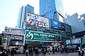 Mrs. GREEN APPLE「	Mrs. GREEN APPLE 渋谷駅前大型看板」2枚目/7