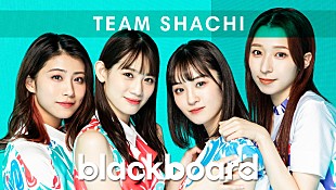 「TEAM SHACHIが『blackboard』出演、“ポジティブ・前向き”な最新アルバム収録曲を披露」
