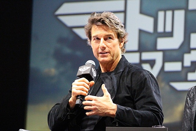 「トム・クル－ズ「私は仕事で夢を生きる幸せな人間」　『トップガン マ－ヴェリック』を携え、約４年ぶりに来日」1枚目/1