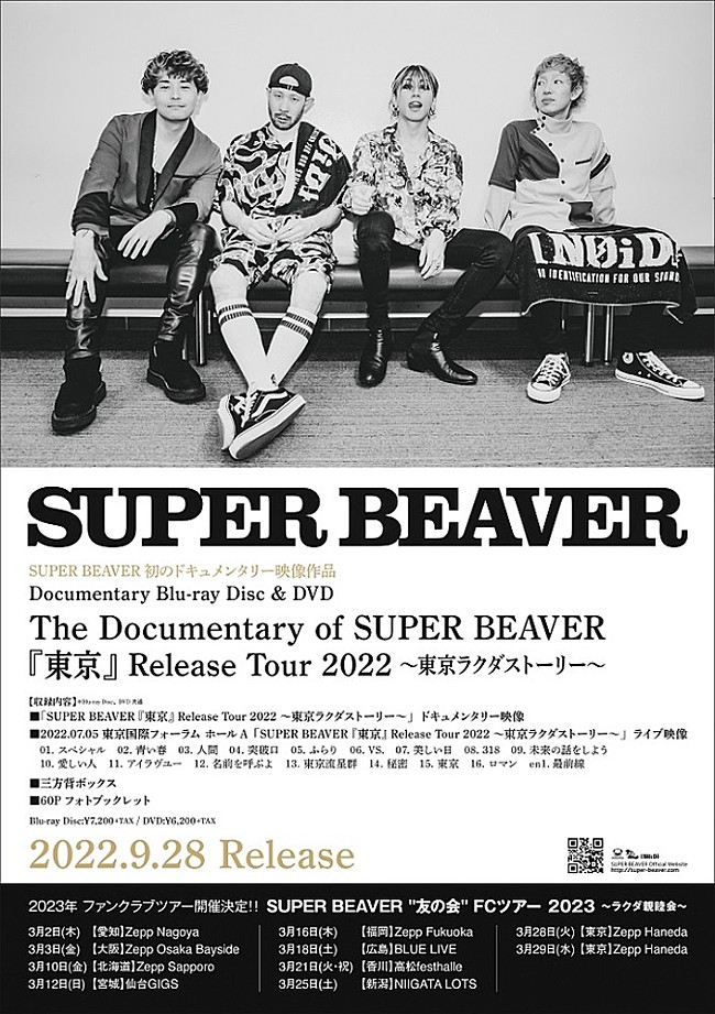 SUPER BEAVER「」2枚目/2