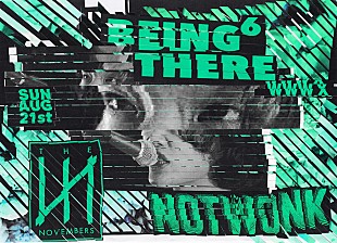 「NOT WONK自主企画【BEING THERE 6】にTHE NOVEMBERSの出演が決定」
