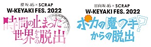 「櫻坂46＆日向坂46の謎解きイベント、富士急ハイランドで開催」