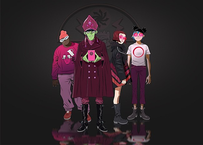 「ゴリラズ×サンダーキャット「クラッカー・アイランド」MV到着、真夜中のハリウッドの日常を描く」1枚目/4