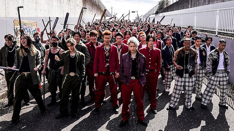 映画『HiGH＆LOW THE WORST X』、MA55IVE THE RAMPAGEが盛り上げる新映像が到着 