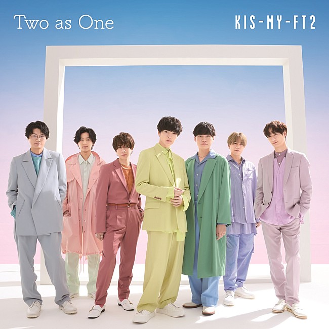 Kis-My-Ft2「【先ヨミ】Kis-My-Ft2『Two as One』13.2万枚で現在シングル1位」1枚目/1