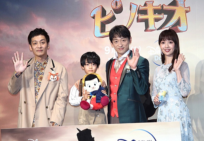 「山本耕史、『ピノキオ』声優出演は子どもにはまだ“秘密”　「予告を見て『あっ、パパの声に似ている』と言っていた」」1枚目/1