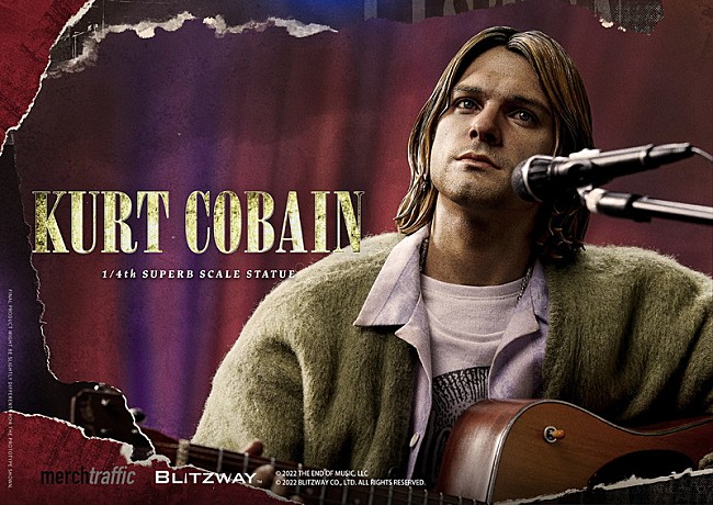 カート・コバーン「『1/4 スパーブスケールスタチュー カート・コバーン / KURT COBAIN』」2枚目/22