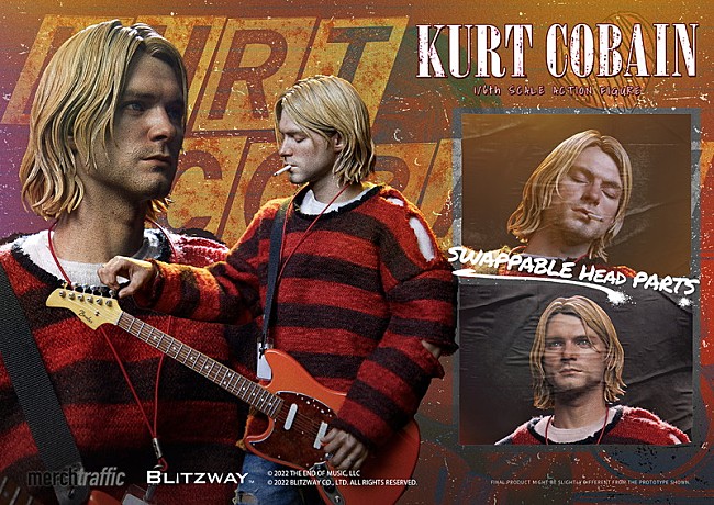 カート・コバーン「『1/6 スケールアクションフィギュア カート・コバーン / KURT COBAIN』」12枚目/22