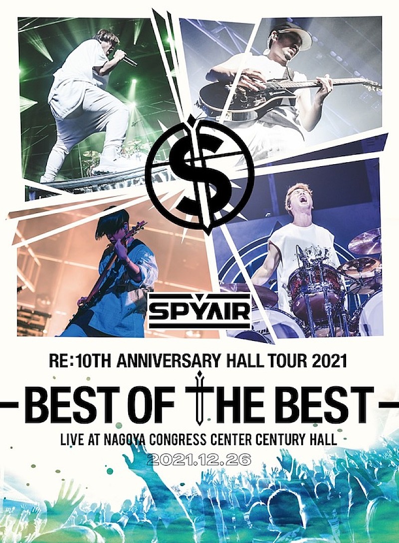 SPYAIRのライブDVD＆Blu-rayが12/28リリース 