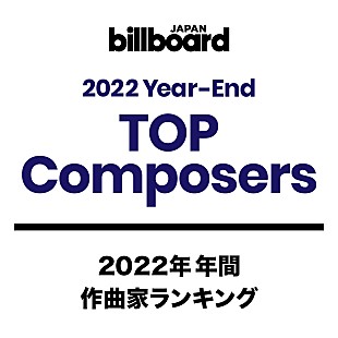 「【ビルボード 2022年 年間TOP Composers】Ayaseが2021年に続き2連覇、Saucy Dogが初のトップ10入り」