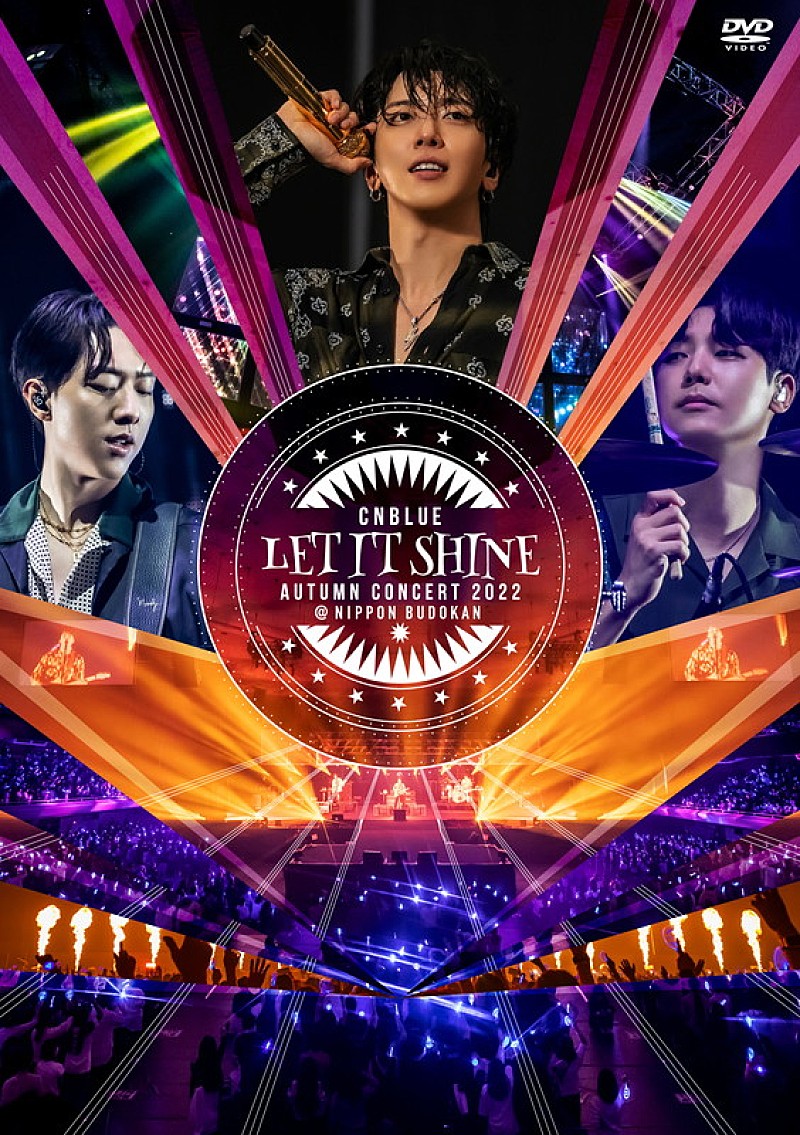 CNBLUE「	CNBLUE LIVE Blu-ray＆DVD『CNBLUE AUTUMN CONCERT 2022 ～LET IT SHINE～ @NIPPON BUDOKAN』通常盤（DVD）」2枚目/5