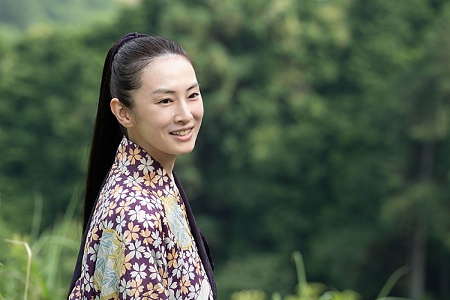 「北川景子「どうする家康」にお市役で登場　信長姿の岡田准一に「ぞくっとしました」」1枚目/1