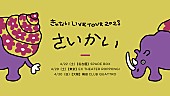 「きゃない、4月にフルバンドのワンマンツアー開催決定」1枚目/2