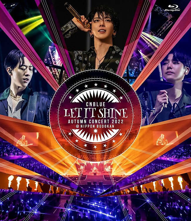 CNBLUE「CNBLUE LIVE Blu-ray＆DVD『CNBLUE AUTUMN CONCERT 2022 ～LET IT SHINE～ @NIPPON BUDOKAN』通常盤（Blu-ray）」4枚目/6