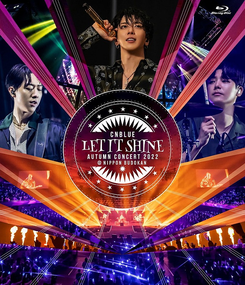 CNBLUE「CNBLUE LIVE Blu-ray＆DVD『CNBLUE AUTUMN CONCERT 2022 ～LET IT SHINE～ @NIPPON BUDOKAN』通常盤（Blu-ray）」4枚目/6