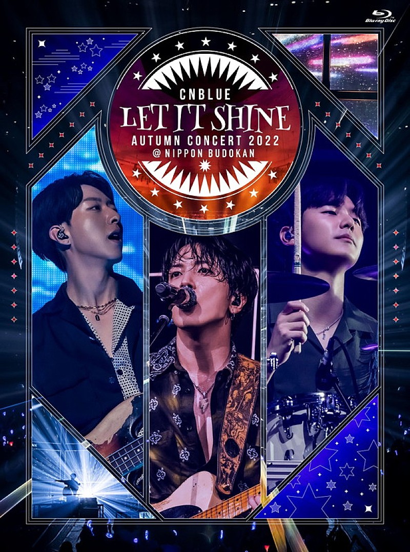 「CNBLUE LIVE Blu-ray＆DVD『CNBLUE AUTUMN CONCERT 2022 ～LET IT SHINE～ @NIPPON BUDOKAN』BOICE限定盤（Blu-ray）」2枚目/6