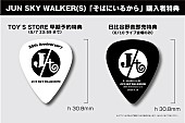 JUN SKY WALKER(S)「」2枚目/3