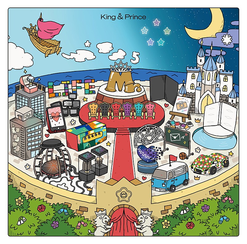 【先ヨミ】ミリオンを達成したKing & Prince『Mr. 5』現在ALセールス首位を走行中