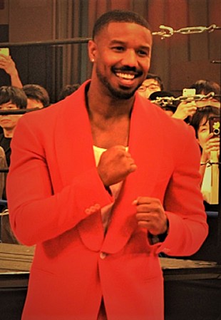 「マイケル・Ｂ・ジョ－ダンが後楽園ホ－ルに登場　「『はじめの一歩』の舞台に立ってこれはヤバいなと思った」」