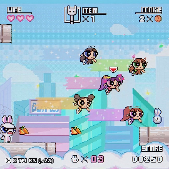 「NewJeansが『パワーパフガールズ』とコラボ、ニューEP『Get Up』7月リリース」1枚目/1