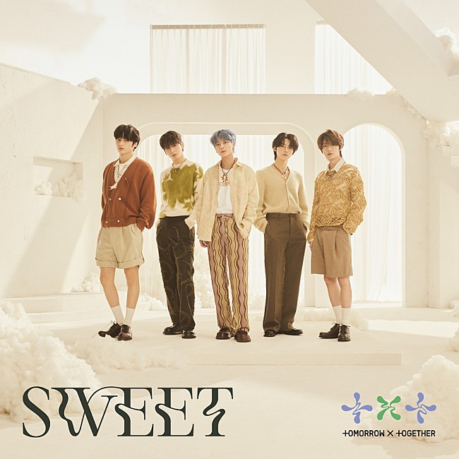 TOMORROW X TOGETHER「【先ヨミ】TOMORROW X TOGETHER『SWEET』が現在ALセールス首位を走行中」1枚目/1