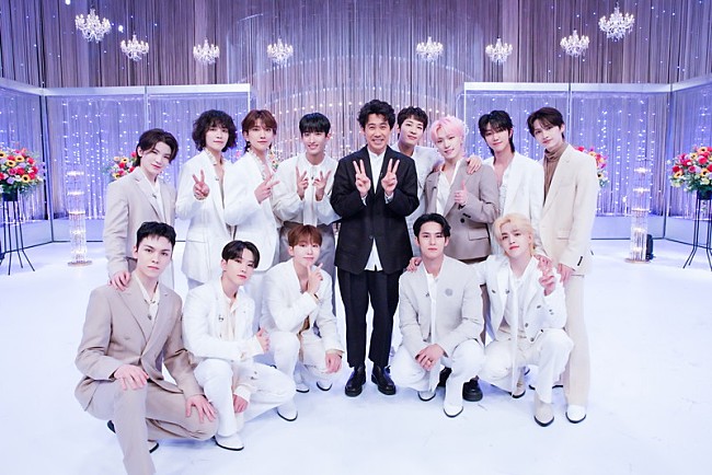 SEVENTEEN「SEVENTEENが『SONGS』初登場、ファンミーティングに密着」1枚目/3