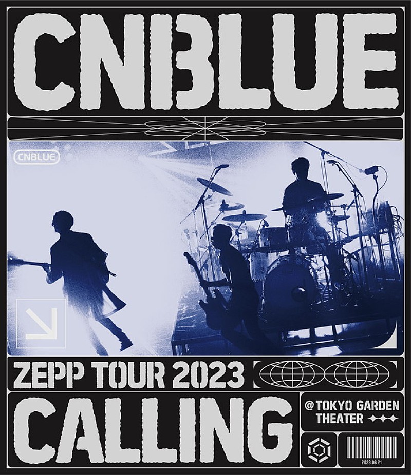 CNBLUE「CNBLUE LIVE Blu-ray『ZEPP TOUR 2023 ～CALLING～＠TOKYO GARDEN THEATER』通常盤」3枚目/4