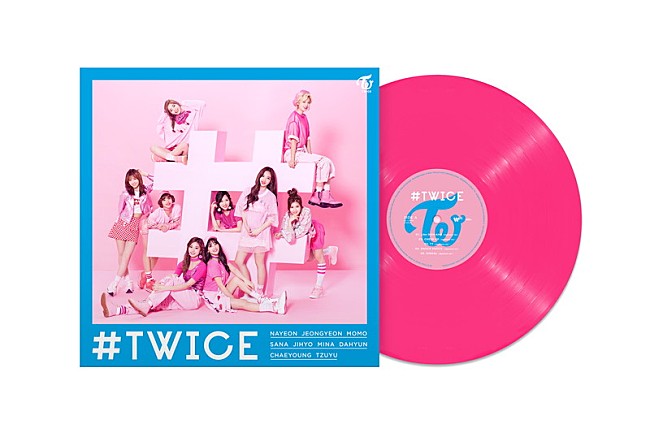 TWICE「TWICE、ベストアルバムシリーズ『#TWICE』4作品がアナログ化」1枚目/5