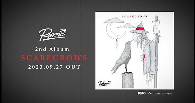 「The Ravens、ニューAL『SCARECROWS』全曲視聴トレーラー＆限定盤収録スタジオライブトレーラー公開」1枚目/4