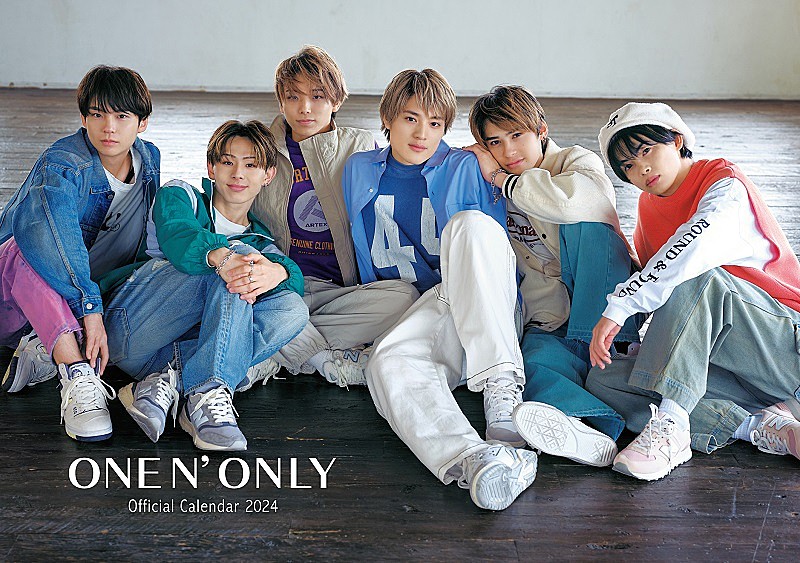 ONE N' ONLY、オフィシャルカレンダー“表紙”ビジュアル解禁＆発売記念イベント開催決定