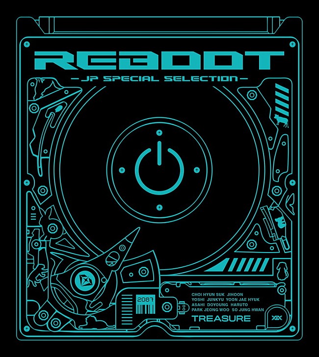 TREASURE「TREASURE ミニアルバム『REBOOT -JP SPECIAL SELECTION-』」2枚目/2