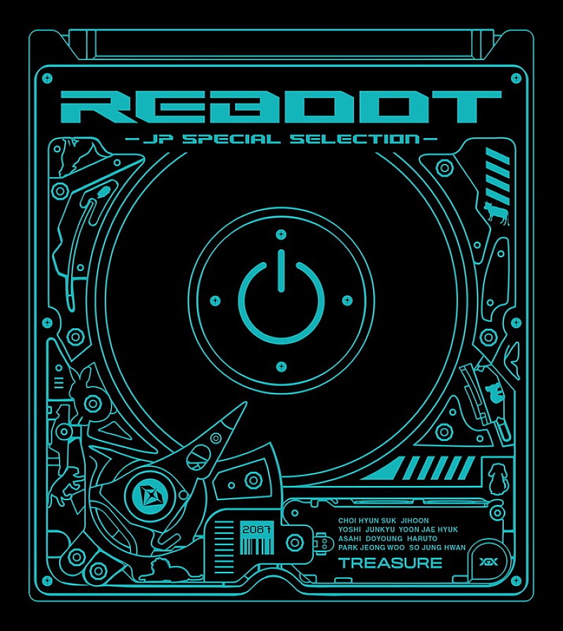 TREASURE「TREASURE ミニアルバム『REBOOT -JP SPECIAL SELECTION-』」2枚目/2