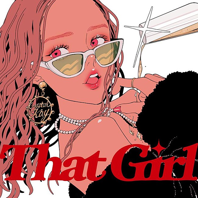 Ｃｒｙｓｔａｌ　Ｋａｙ「Crystal Kay、☆Taku Takahashi (m-flo)プロデュースの新曲「That Girl」配信リリース決定」1枚目/3