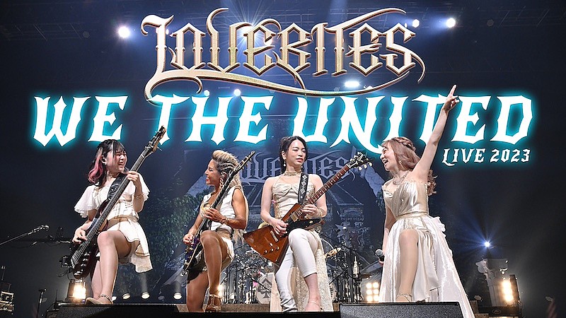 LOVEBITES、ワールドツアー日本公演先行受付開始＆「We The United」ライブ映像公開