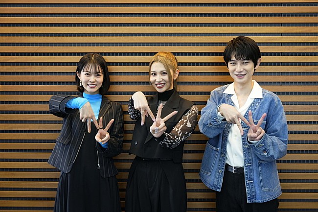 NAQT VANE「Harukaze（NAQT VANE）、志田彩良＆本郷奏多の前でドラマ主題歌「Break Free」アカペラ披露」1枚目/1