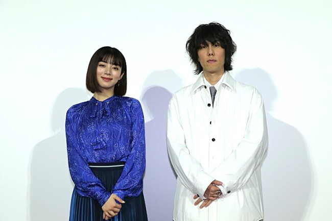 「池田エライザ「毎日終わってほしくないと願っていた」　野田洋次郎「『こんなに面白い脚本があるんだ』と衝撃を受けた」　NHKドラマ「舟を編む ～私、辞書つくります～」会見」1枚目/1