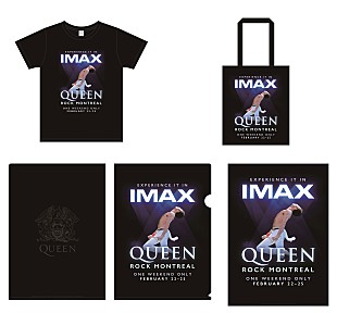 クイーン「映画『QUEEN ROCK MONTREAL』IMAX期間限定上映で公式マーチャンダイスの販売が決定」