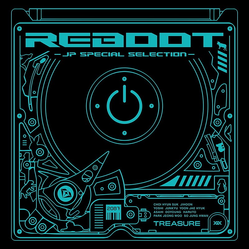 TREASURE「【先ヨミ】TREASURE『REBOOT -JP SPECIAL SELECTION-』が現在アルバム1位を走行中　LE SSERAFIM／SUPER BEAVERが続く」1枚目/1