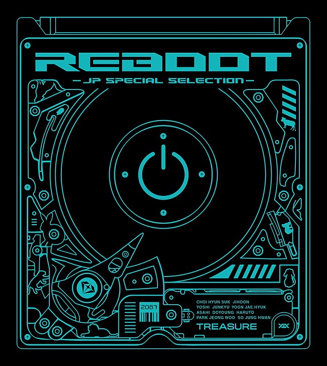 TREASURE「【ビルボード】TREASURE『REBOOT -JP SPECIAL SELECTION-』アルバム・セールス首位獲得　韓国AL『REBOOT』と揃ってトップ3入り」1枚目/1