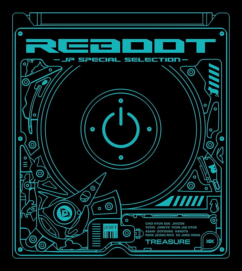 【ビルボード】TREASURE『REBOOT -JP SPECIAL SELECTION-』アルバム・セールス首位獲得　韓国AL『REBOOT』と揃ってトップ3入り