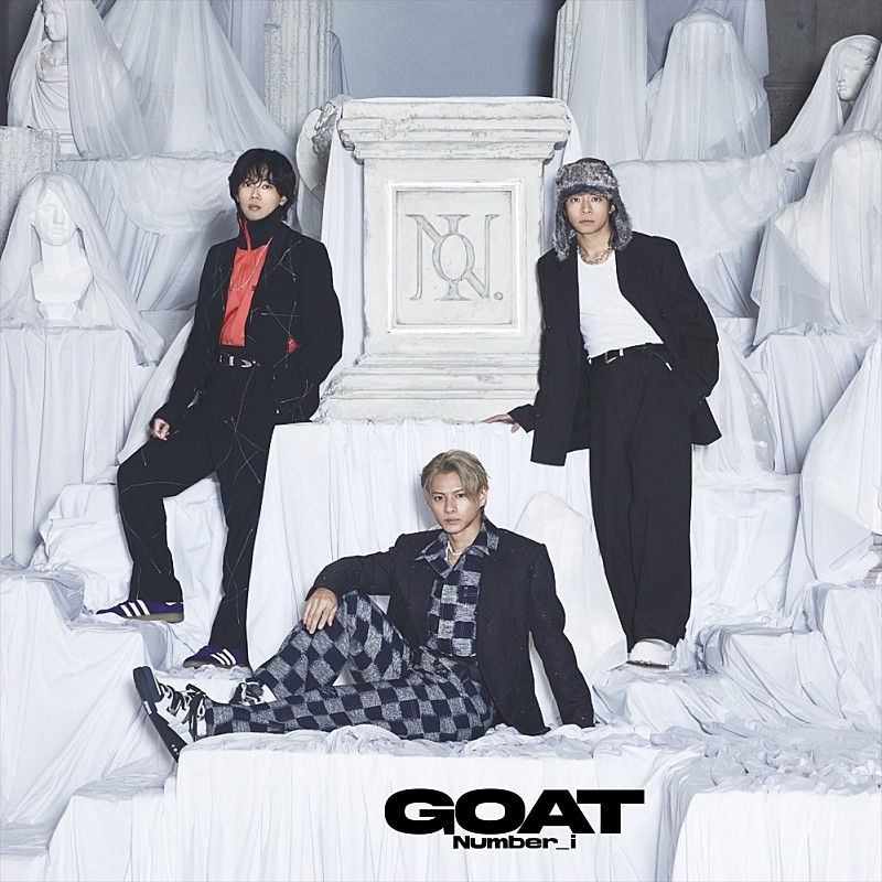 Number_i「【先ヨミ・デジタル】Number_i「GOAT」DLソング首位走行中　トップ10のうち6曲をNumber_iが独占」1枚目/1