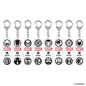 「マーベル｜マーゼル／アイコン／ブラインドアクリルキーホルダー／８種
税込価格：880円
マーベル｜マーゼル／アイコン／ブラインドアクリルキーホルダー／８種セット
税込価格：7040円
サイズ：70×21mm
」4枚目/17