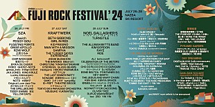 「【FUJI ROCK FESTIVAL ’24】ラインナップ第6弾発表、プレイベントが東京＆大阪で開催」