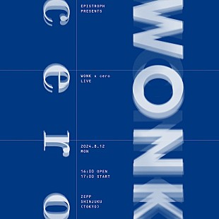 ＷＯＮＫ「WONK×ceroによるツーマンライブ8月開催決定」