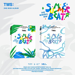 TWS「TWS、2ndミニアルバム『SUMMER BEAT!』6月リリース」