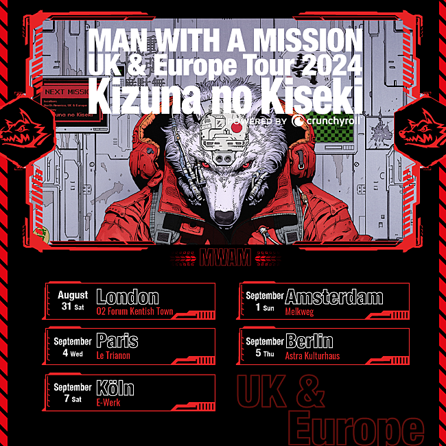 MAN WITH A MISSION「」2枚目/2