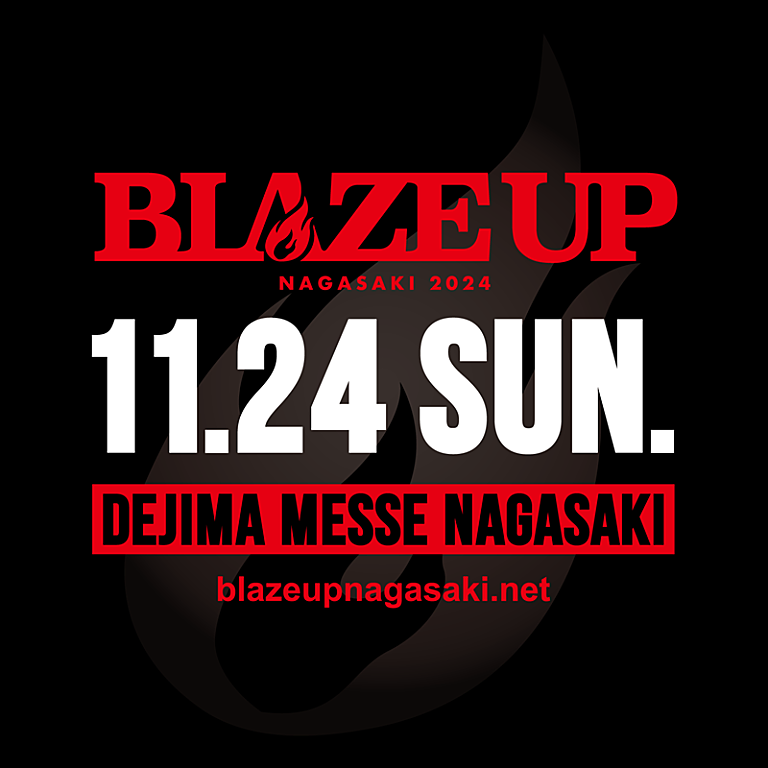 ＳＨＡＮＫ「SHANK、主催フェス【BLAZE UP NAGASAKI】11/24開催決定」